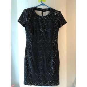 French Connection floral lace dress